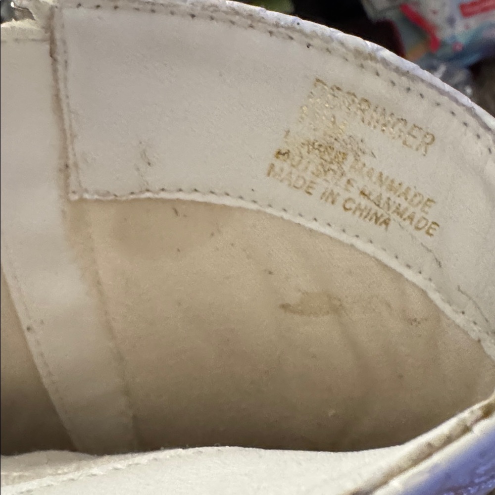 Coconuts By Matisse Women’s Derringer White Snake Boots Size 10M US - Picture 4 of 7